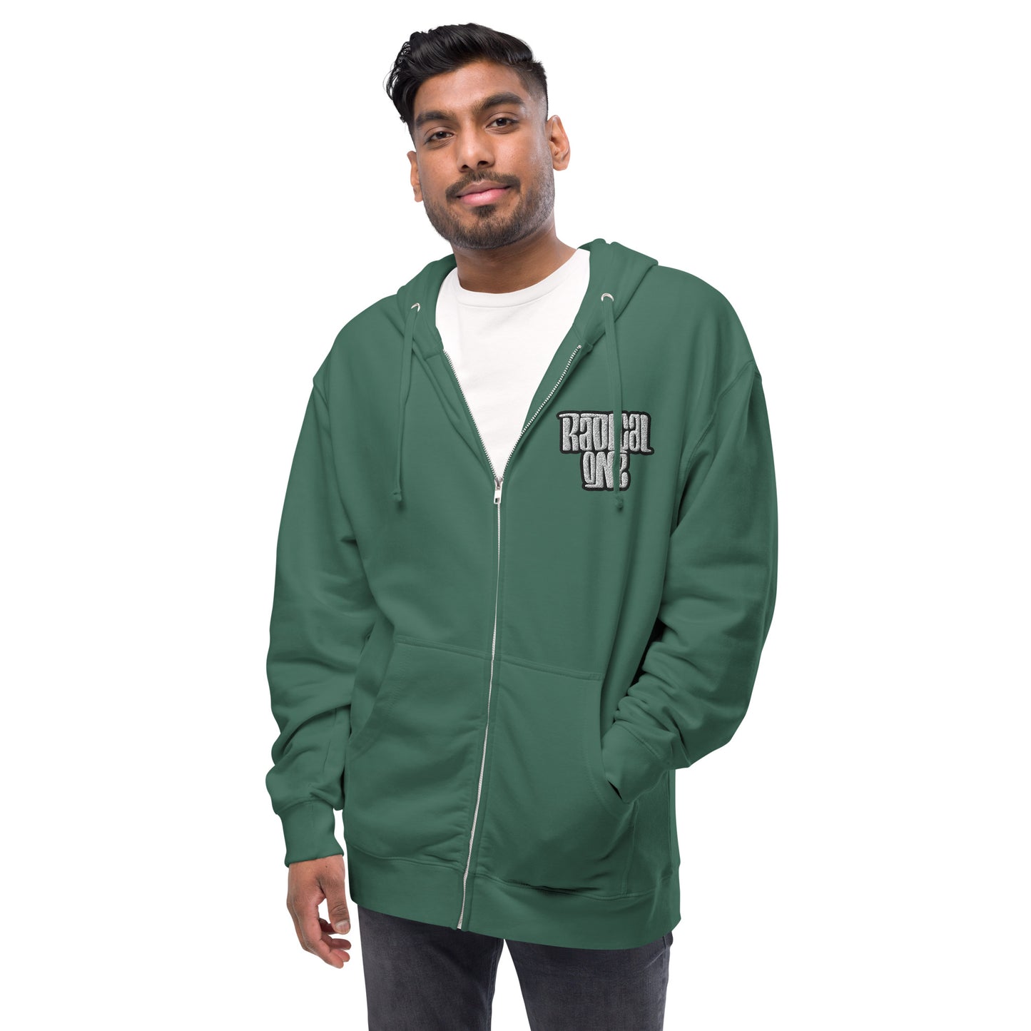 RADICAL ONE - Unisex fleece zip up  hoodie