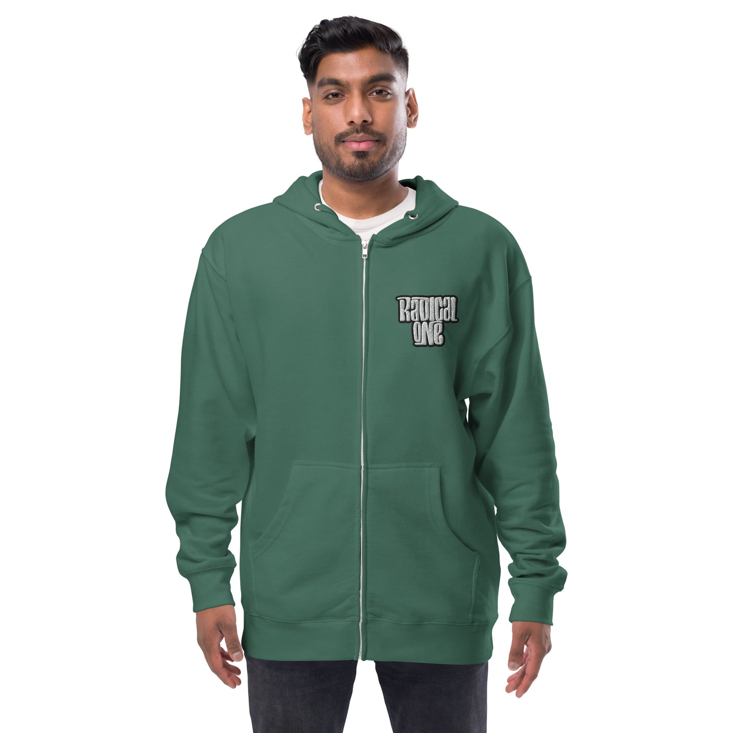 RADICAL ONE - Unisex fleece zip up  hoodie