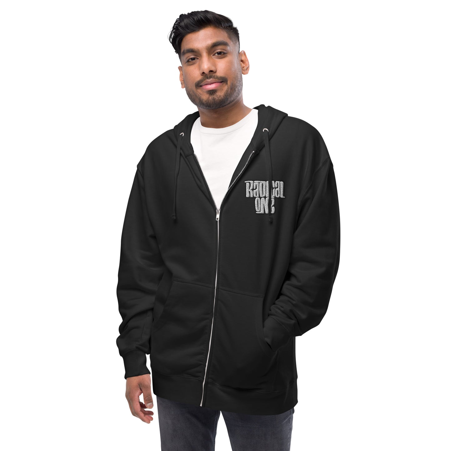 RADICAL ONE - Unisex fleece zip up  hoodie