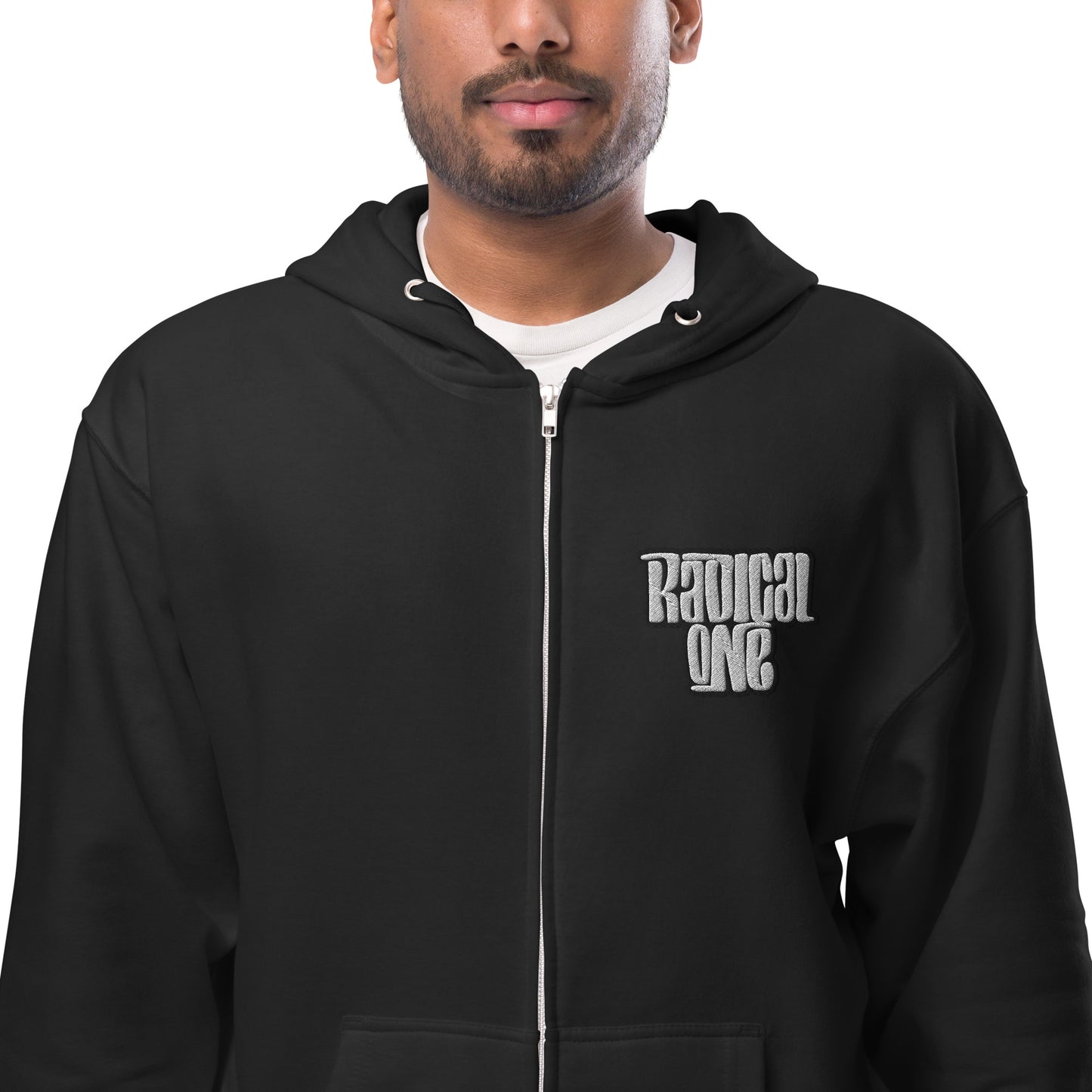 RADICAL ONE - Unisex fleece zip up hoodie