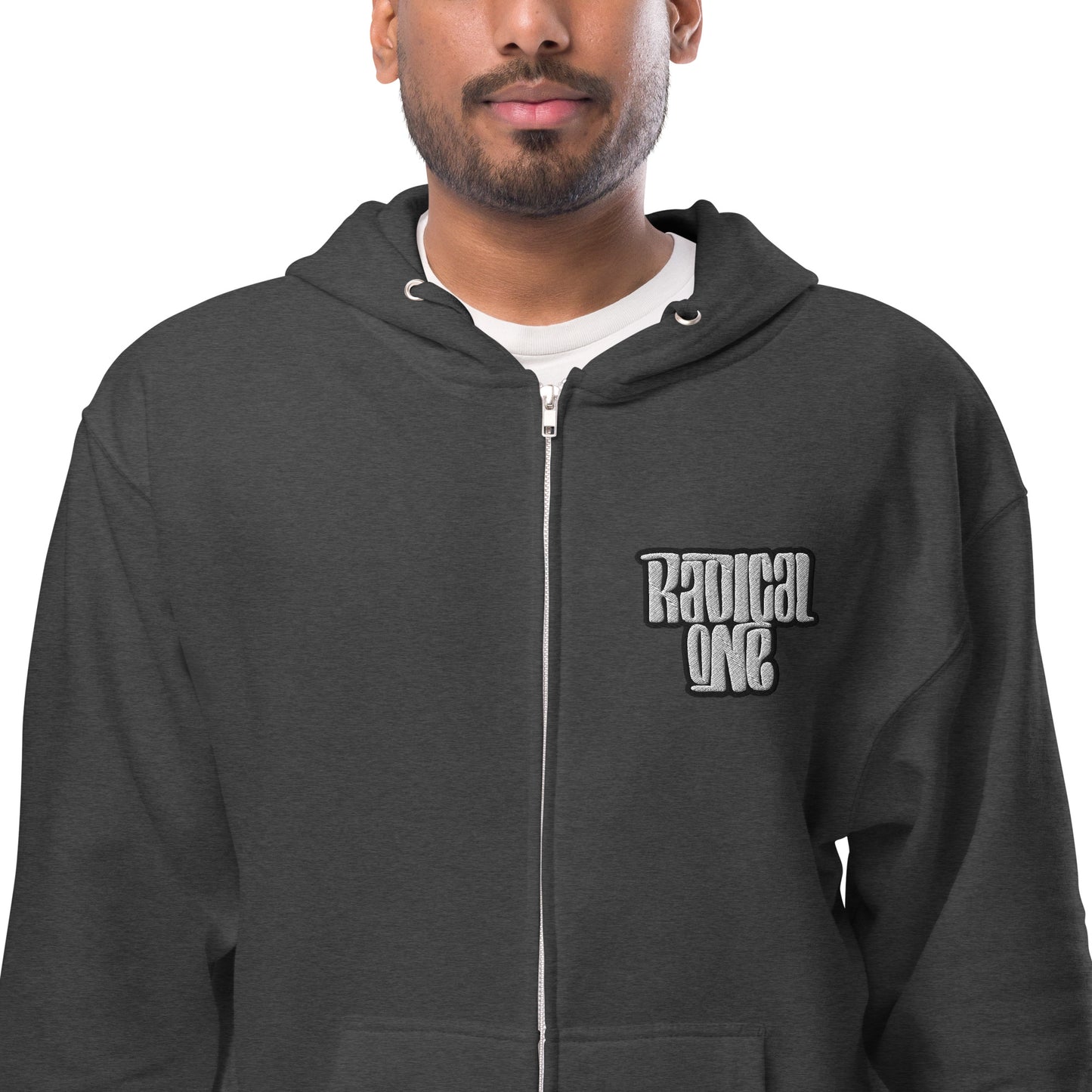 RADICAL ONE - Unisex fleece zip up  hoodie