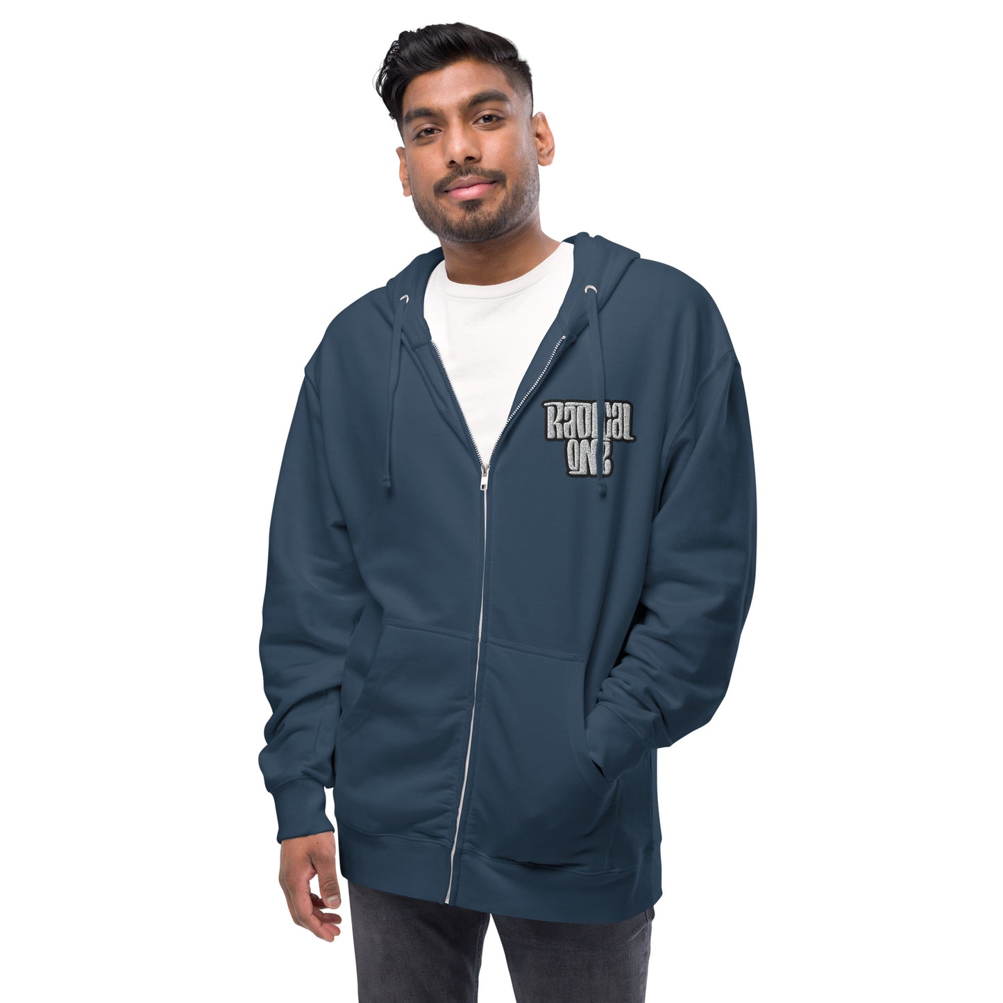 RADICAL ONE - Unisex fleece zip up hoodie