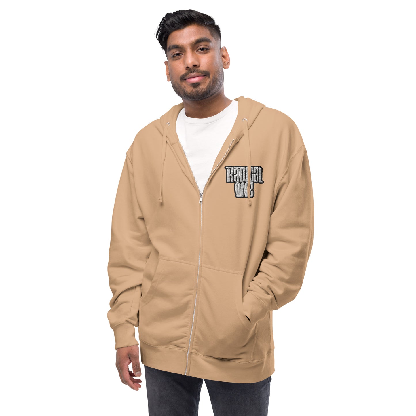 RADICAL ONE - Unisex fleece zip up hoodie