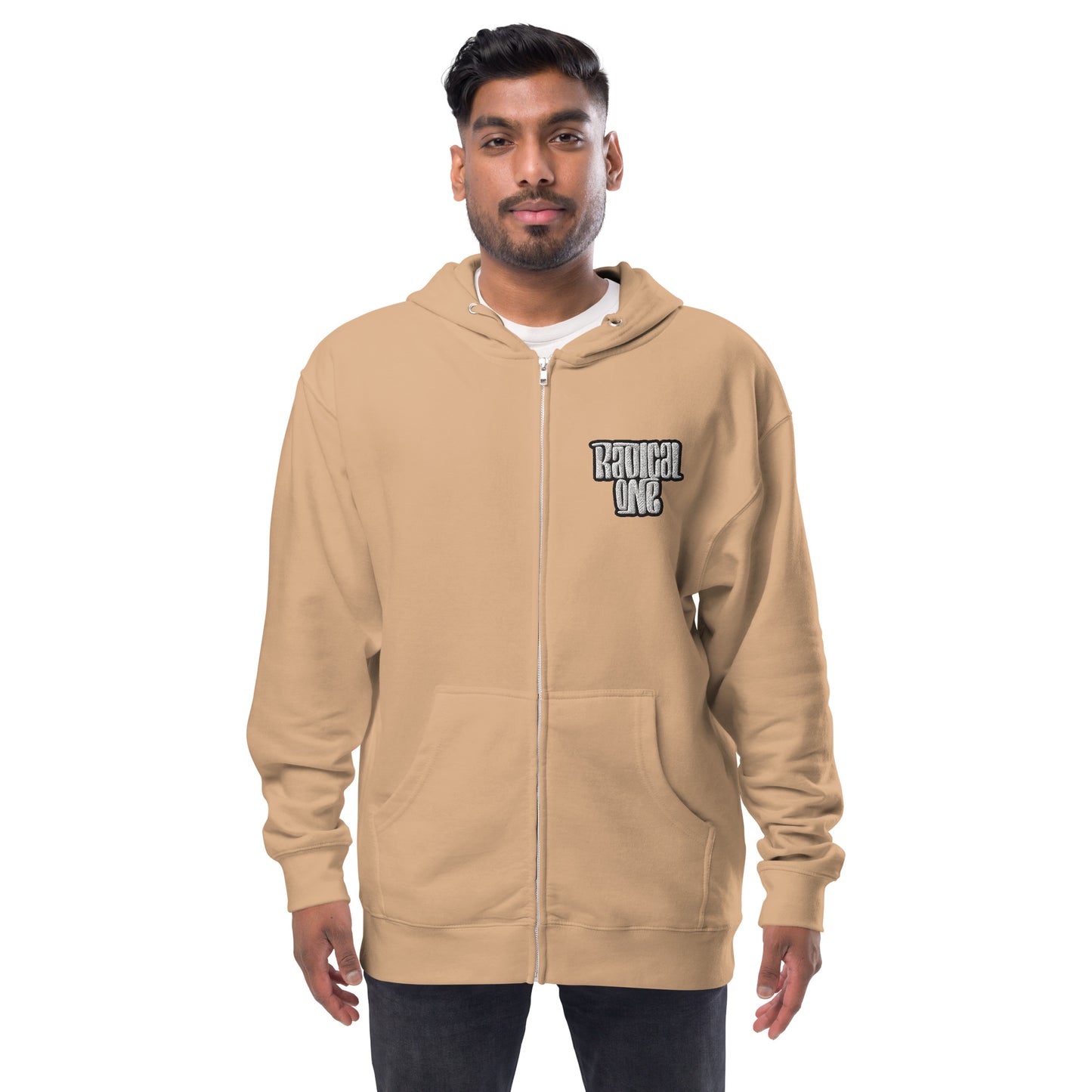 RADICAL ONE - Unisex fleece zip up  hoodie