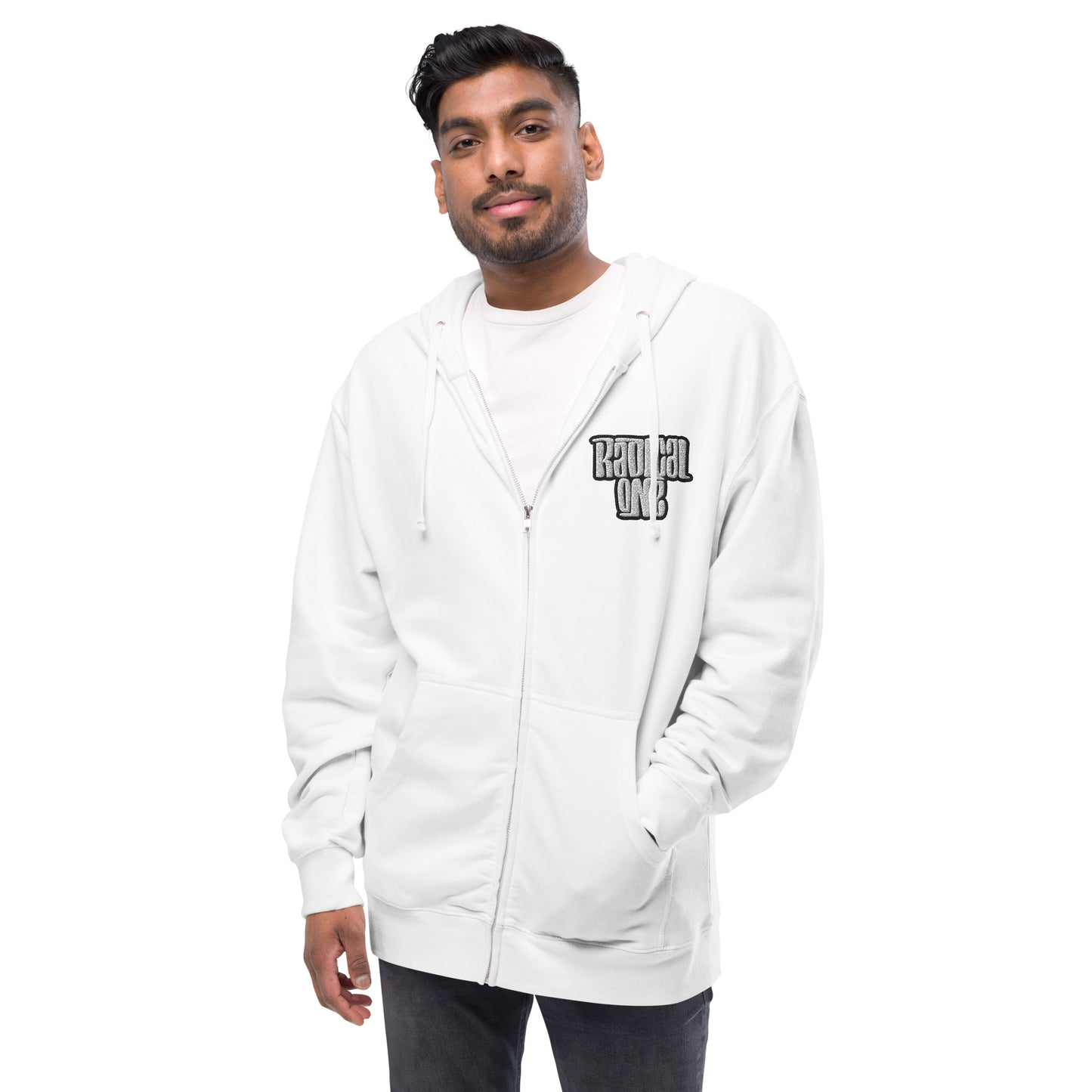 RADICAL ONE - Unisex fleece zip up  hoodie