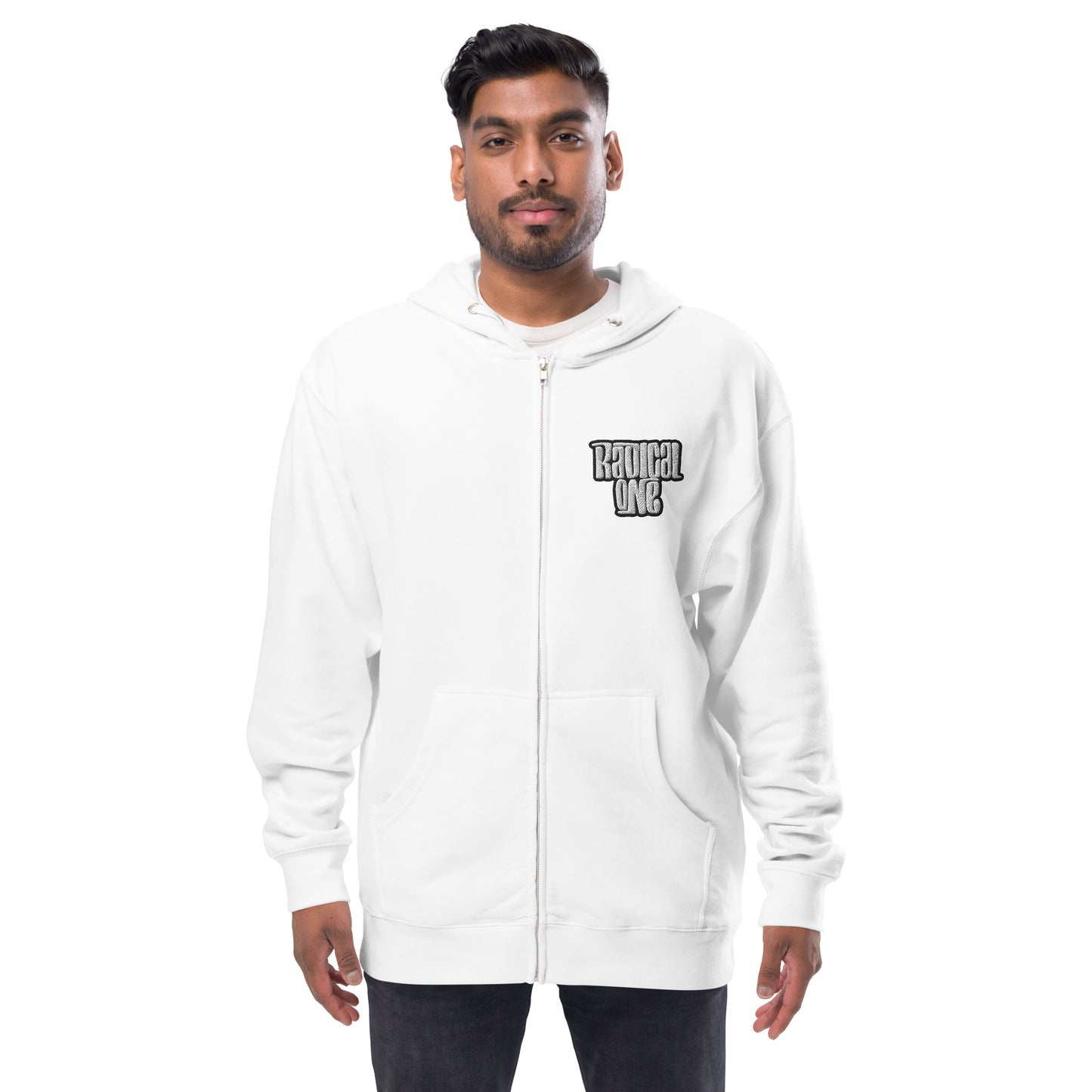 RADICAL ONE - Unisex fleece zip up hoodie
