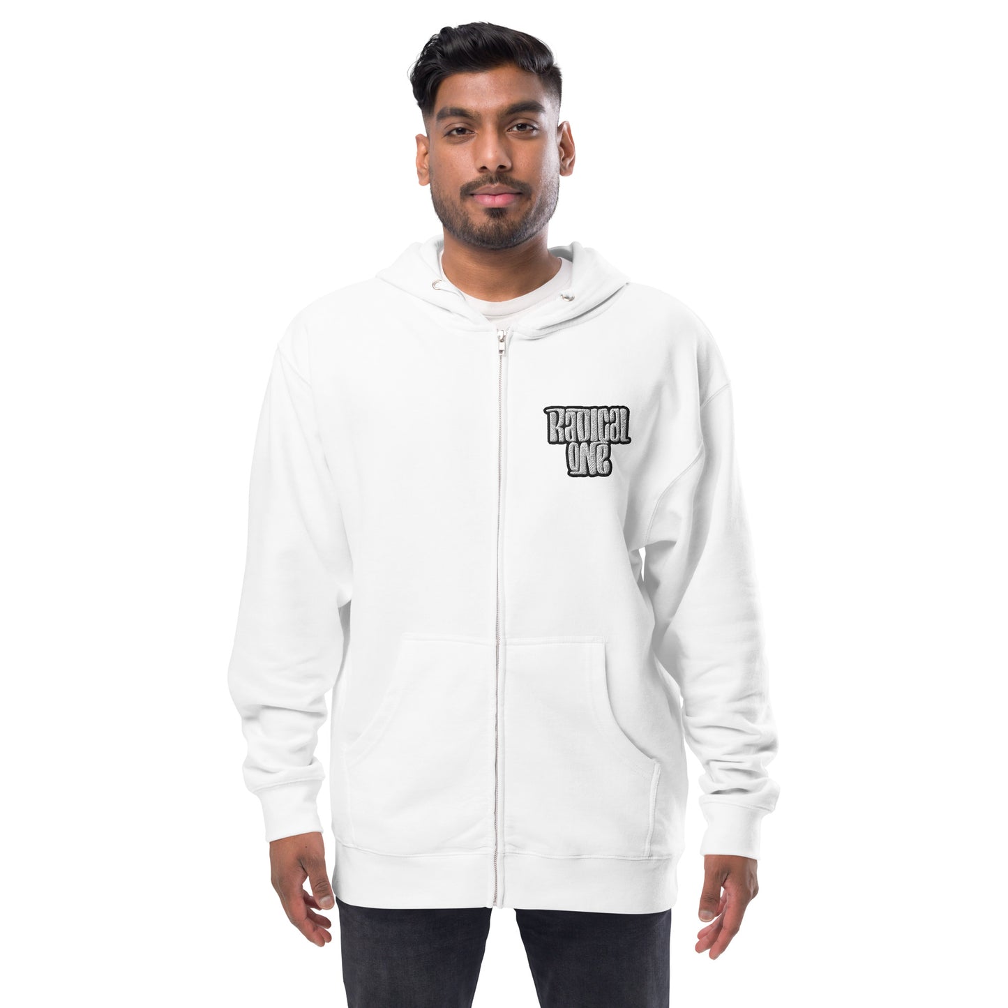 RADICAL ONE - Unisex fleece zip up  hoodie
